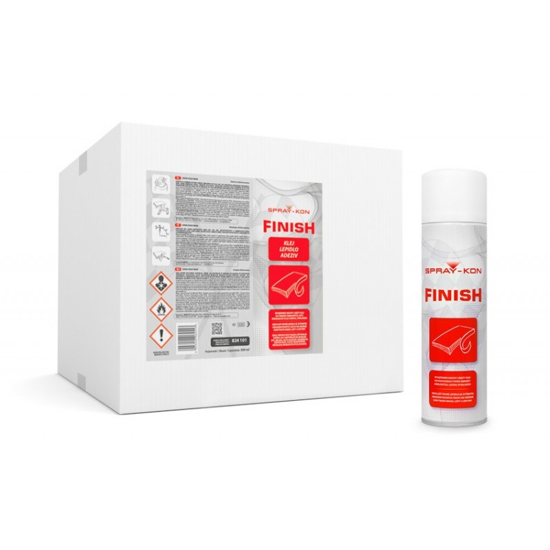 SPRAY-KON FINISH 500ML - 1 KUTIJA - 12 KOMADA