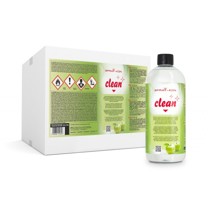 SPRAY-KON CLEAN 1L - 1 KUTIJA - 12 KOMADA