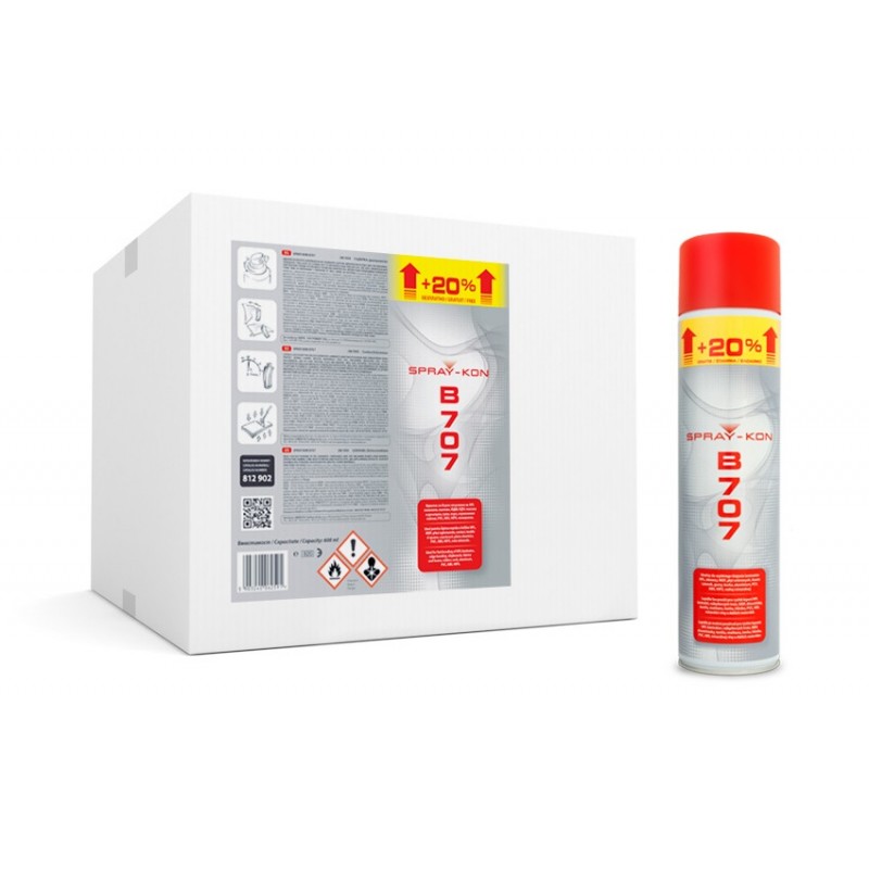SPRAY-KON B707 600ML - 1 KUTIJA - 12 KOMADA